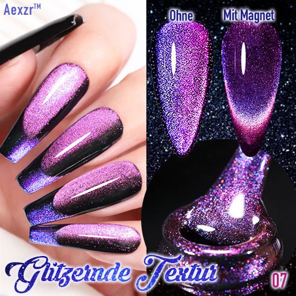 Aexzr™ - Magnetic Gel Polish for 3D Shine (2+1 Free) - Evesbury