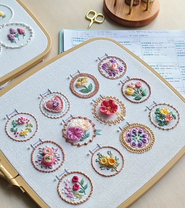 Florvenna™ – Hand-Stitched Floral Keepsake Craft Kit (50%)