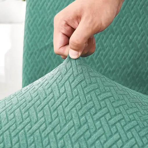 Chairmella™ - Premium stretch chair covers for durable protection Jacquard (50% Off)