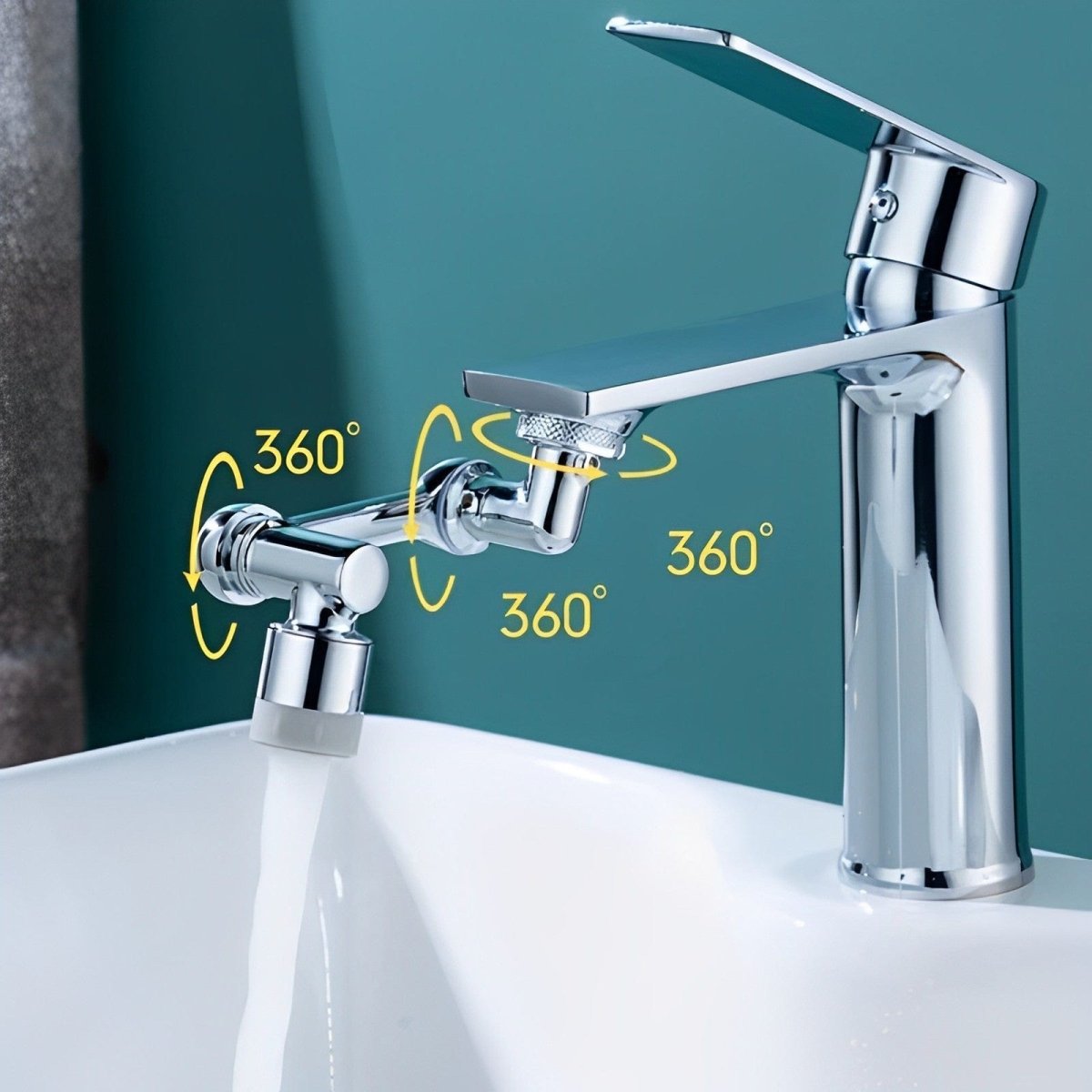 Sanify™ - Universal 1080° Rotating Faucet (60% Off) - Evesbury