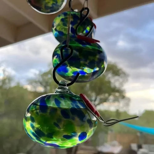 Sonatura™ - Charming Wind Chimes Hummingbird Feeder