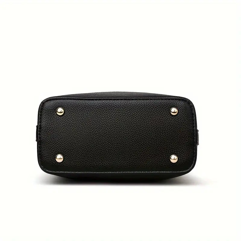 Ellabour™ – Structured Buckle Soft PU Leather Bag (60% Off)