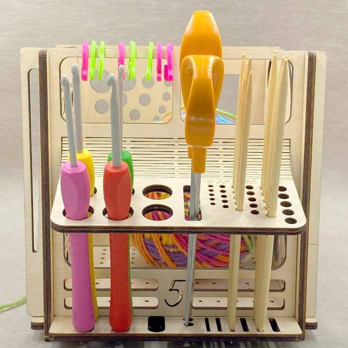 Woolora™ – Elegant Organizer for Calmer Crafting (50% Off)