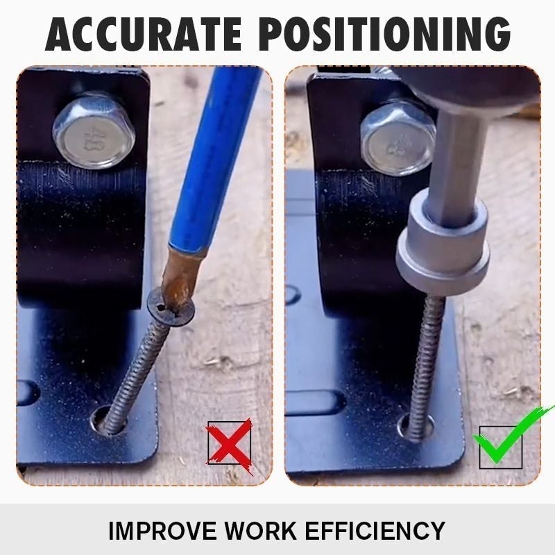 HexiSet™ – Magnetic Depth-Control Screwdriver 5 Bits (50% Off)