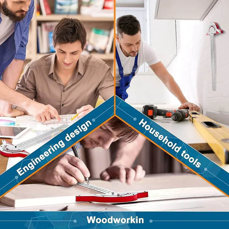 EdgePro™ - Precision Woodworking Edge Ruler (50% Off)