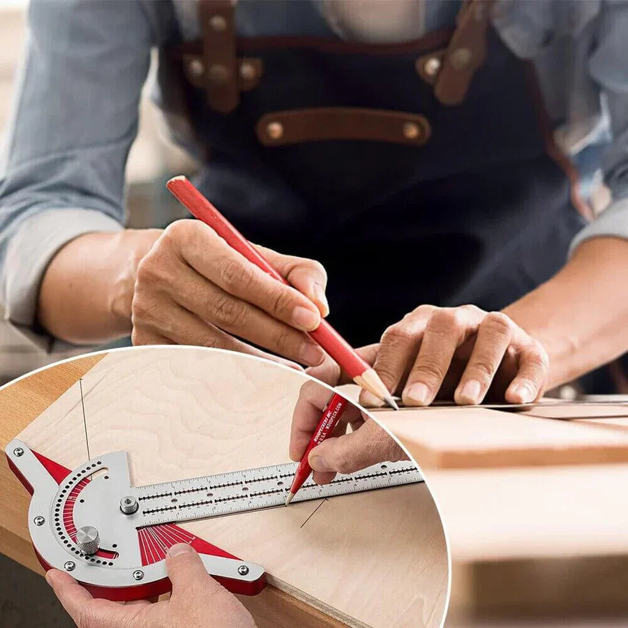 EdgePro™ - Precision Woodworking Edge Ruler (50% Off)