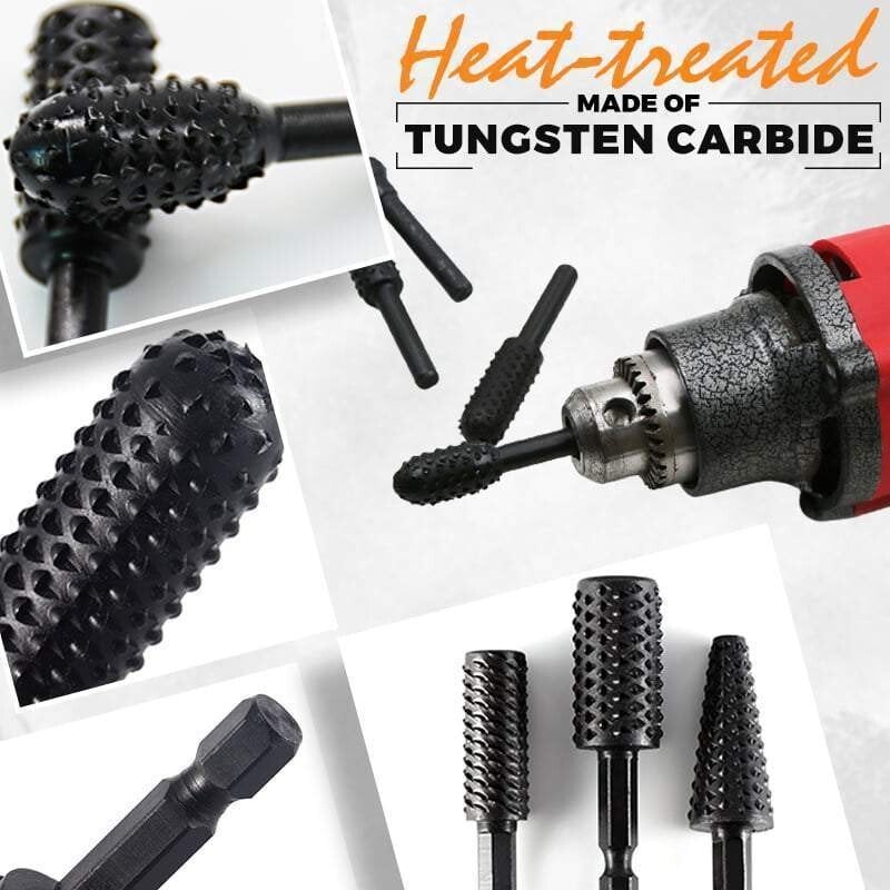 Carvilo™ - Tungsten Steel Carbide Rotary Burr Set