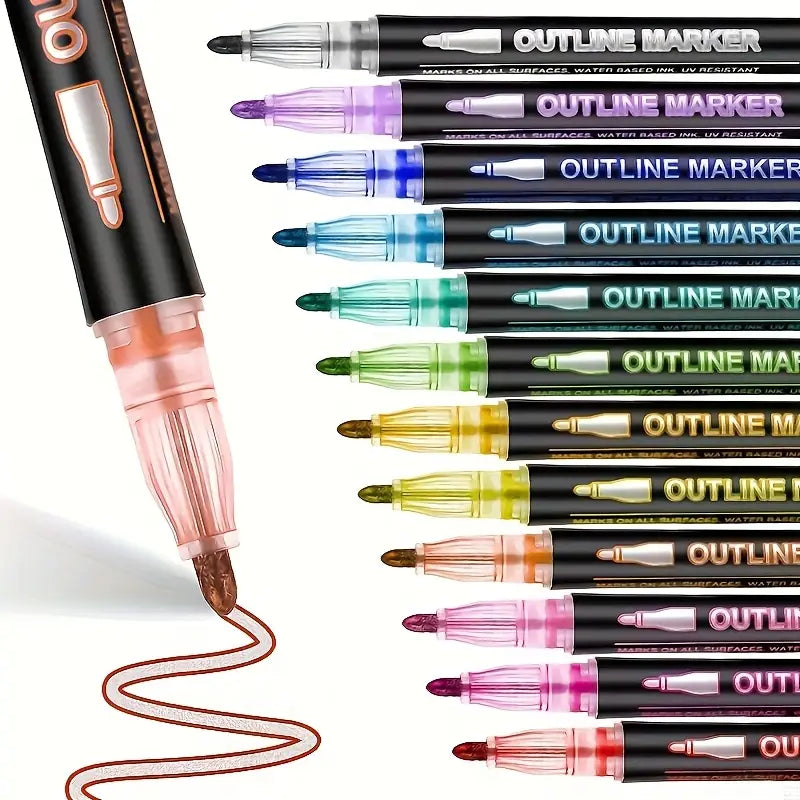 Inklume™ – 3D Metallic Pens For Craft (50% Off)