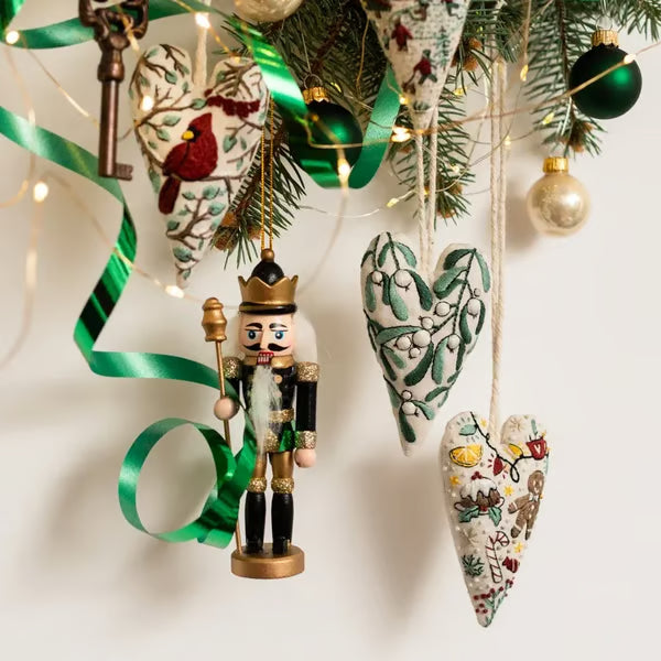 Stitchmas™ – DIY Heart Ornament Embroidery Kit