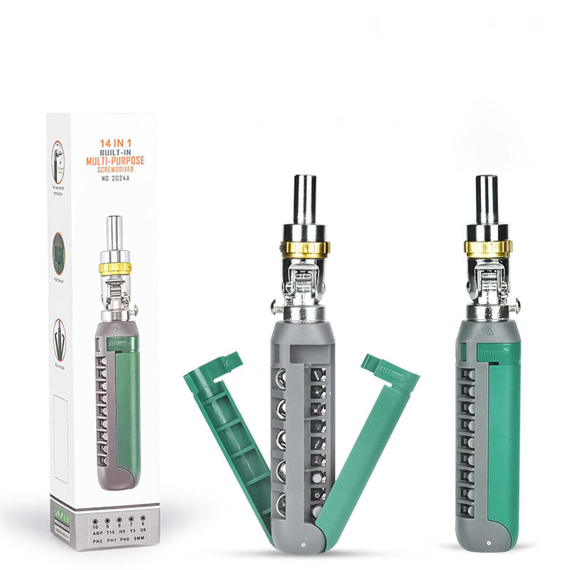 Rotexel™ – 14-in-1 Ratchet Screwdriver Set (50% Off)