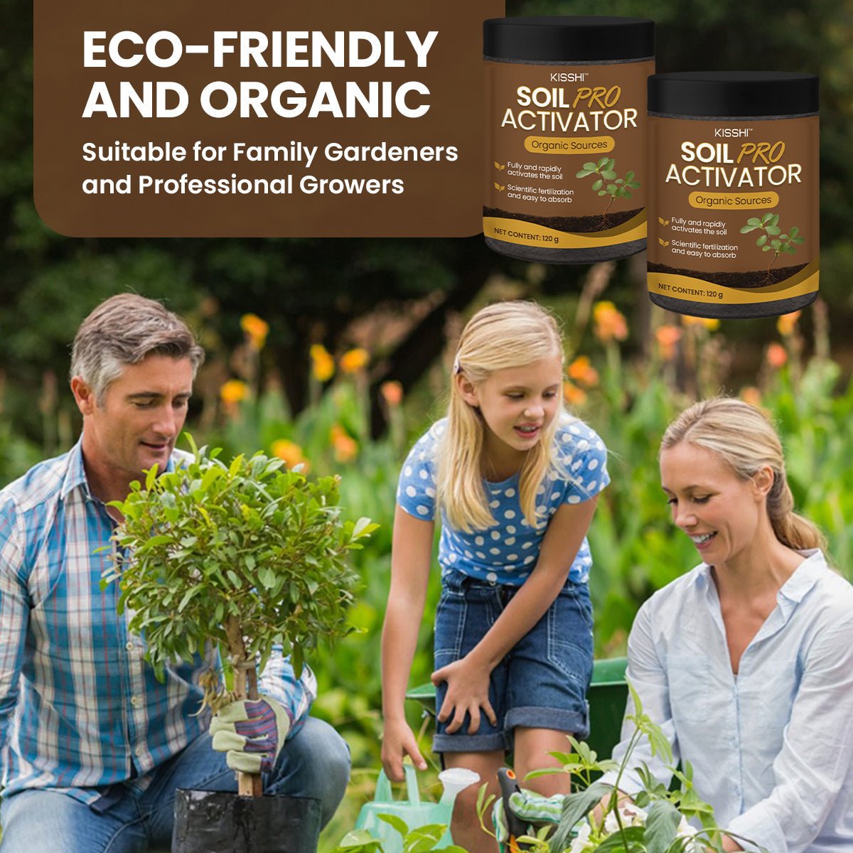 KISSHI™ - Soil Pro Activator (1+1 Free) - Evesbury