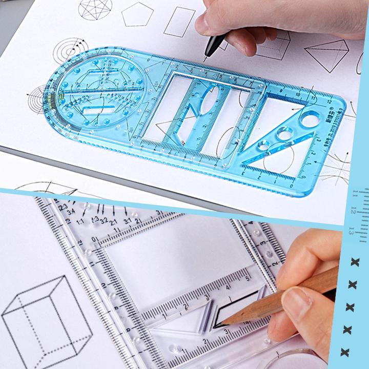 Angleva™ - Multifunctional Geometric Ruler