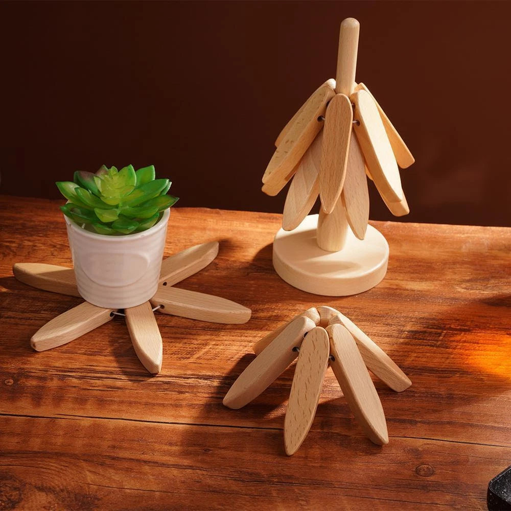 Waldrift™ – Wooden Trivet Pads (50% Off)
