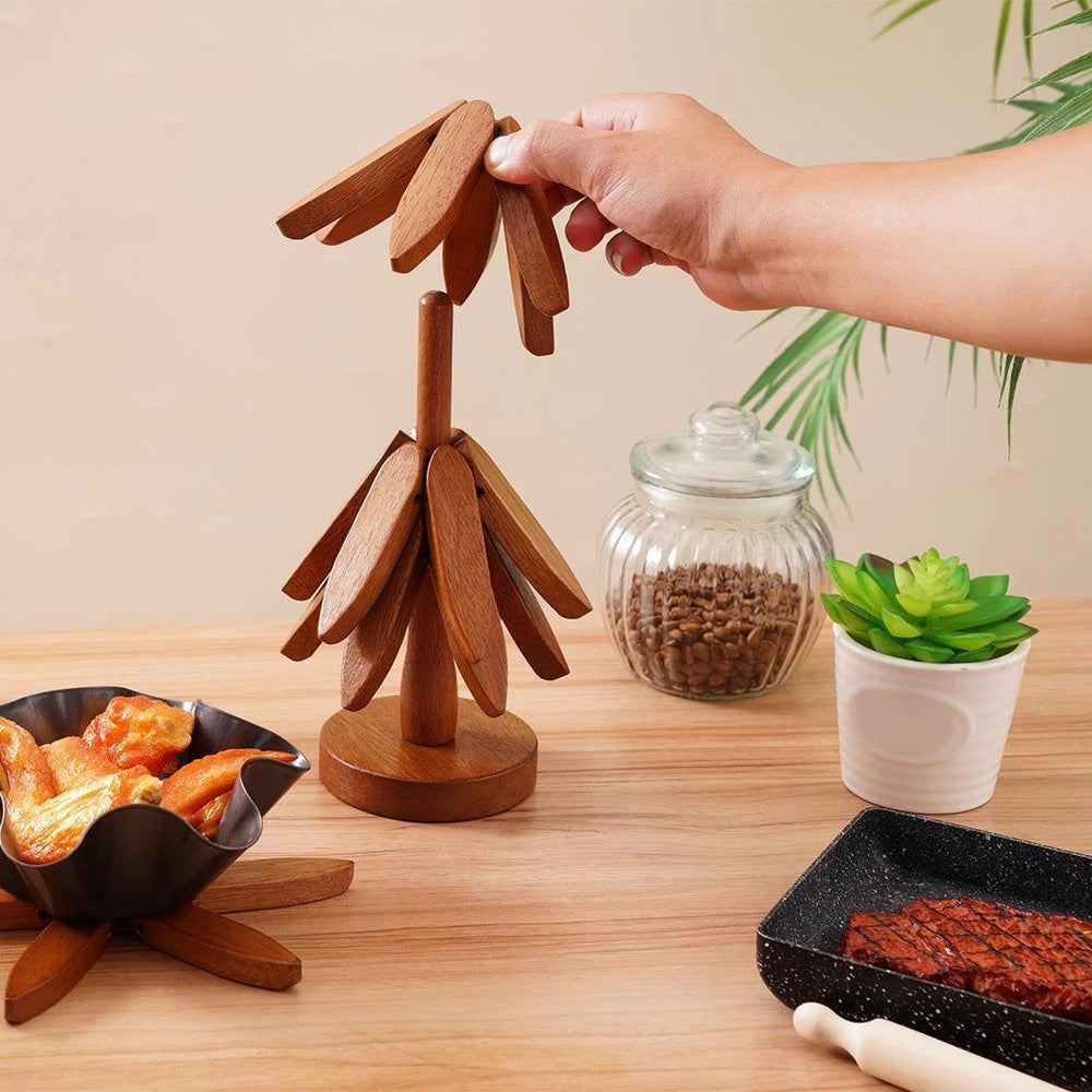 Waldrift™ – Wooden Trivet Pads (50% Off)