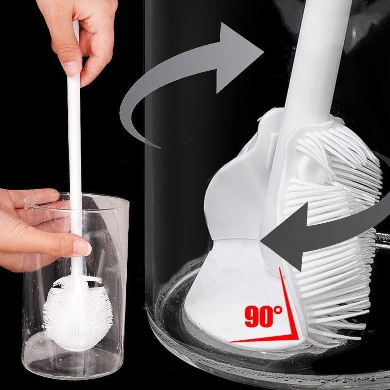 Scrubsy™ - All - Angle Bottle Brush for a Spotless Clean (40% Off) - Evesbury