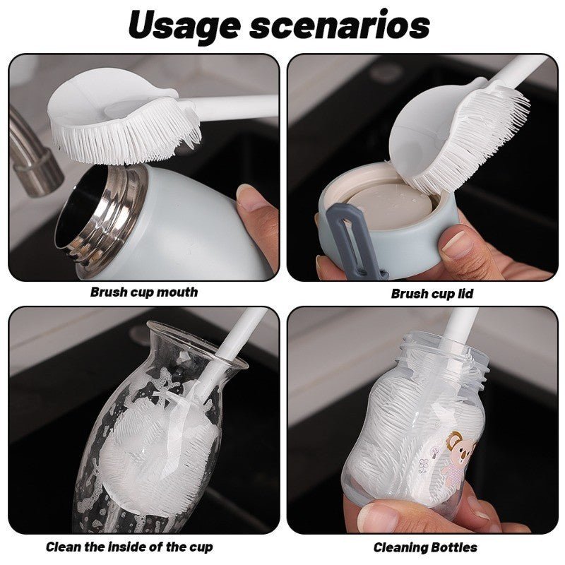 Scrubsy™ - All - Angle Bottle Brush for a Spotless Clean (40% Off) - Evesbury