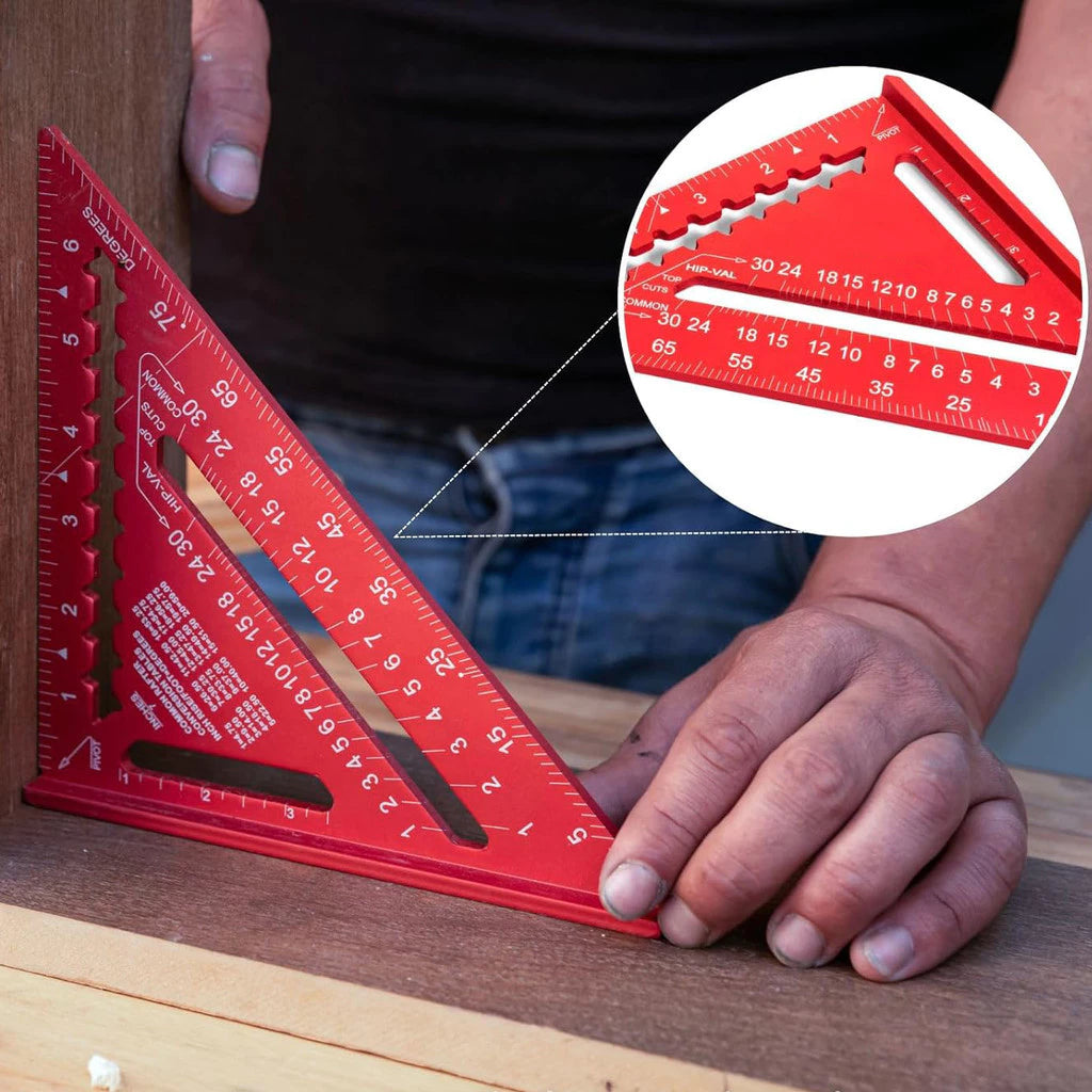 Anglefy™ – Carpenter Triangle Ruler for Accurate Cuts (50% Off)