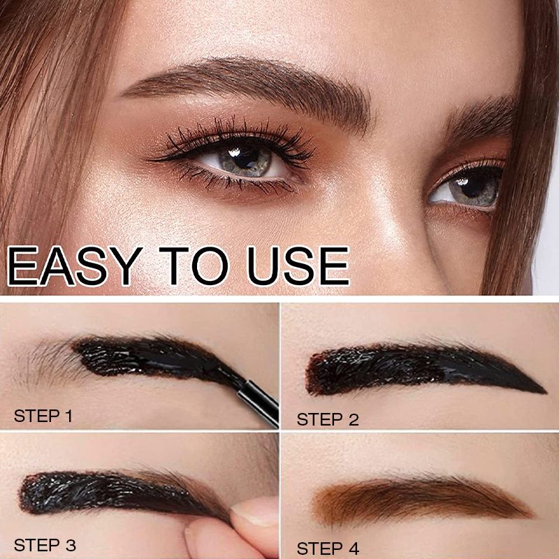 Aluvia™ - Natural, Long - Lasting Peel - Off Brow Gel (1+1 Free) - Evesbury