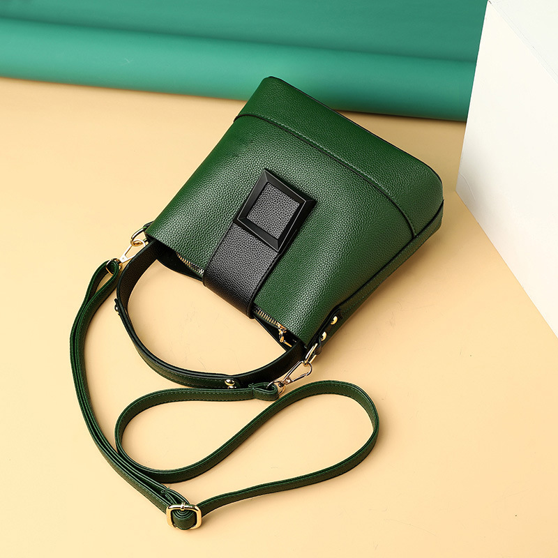 Ellabour™ – Structured Buckle Soft PU Leather Bag (60% Off)