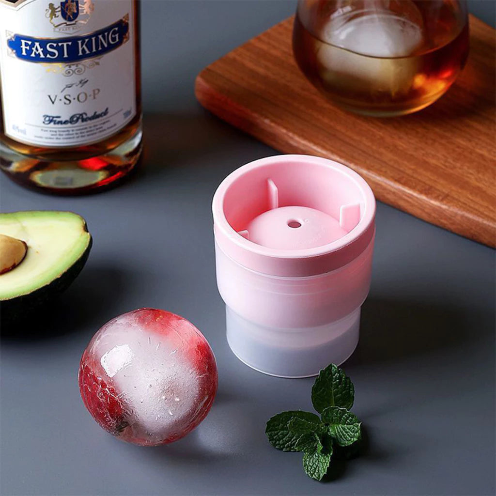 Glacius™ - Slow-Melting Ice Sphere Molds for Premium Drinks (2+1 Free)