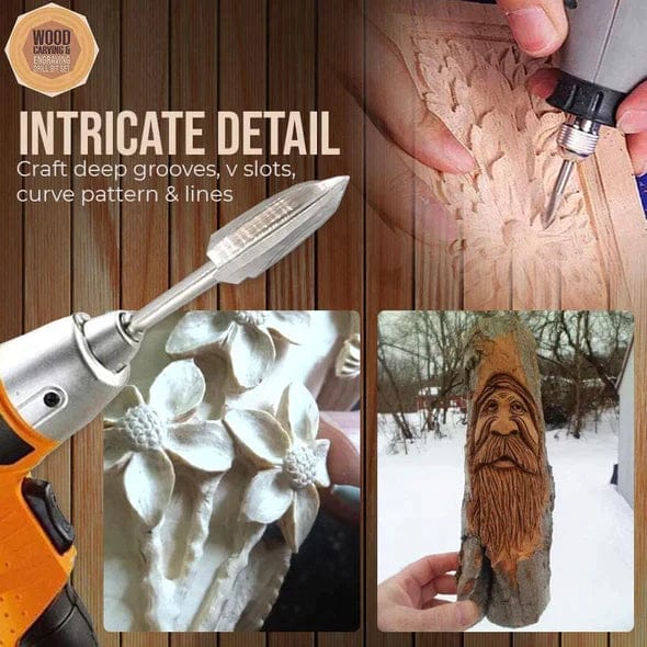 Carvilo™ - Precision Carving Drill Bit Set (50% Off)