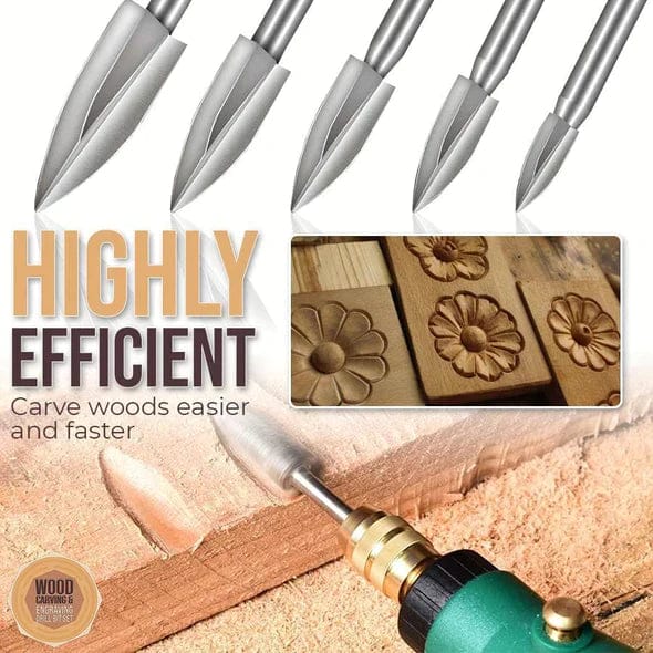 Carvilo™ - Precision Carving Drill Bit Set (50% Off)