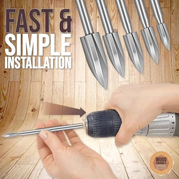 Carvilo™ - Precision Carving Drill Bit Set (50% Off)