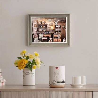 Nooklyn™ –  Lily's Sewing Shop Book Nook Kit (50% Off)