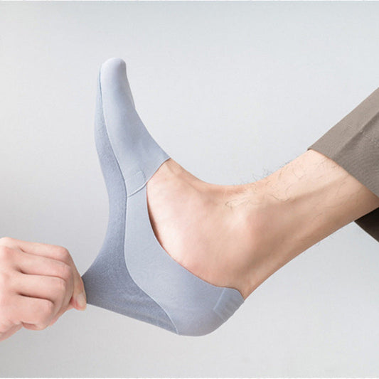 Feeluxe™ - No-Show Iced Silk Anti-Slip Socks (2+2 Free)