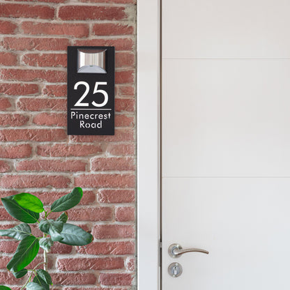 Havenlit™ - Personalized Solar Modern Door Plaque (50% Off)
