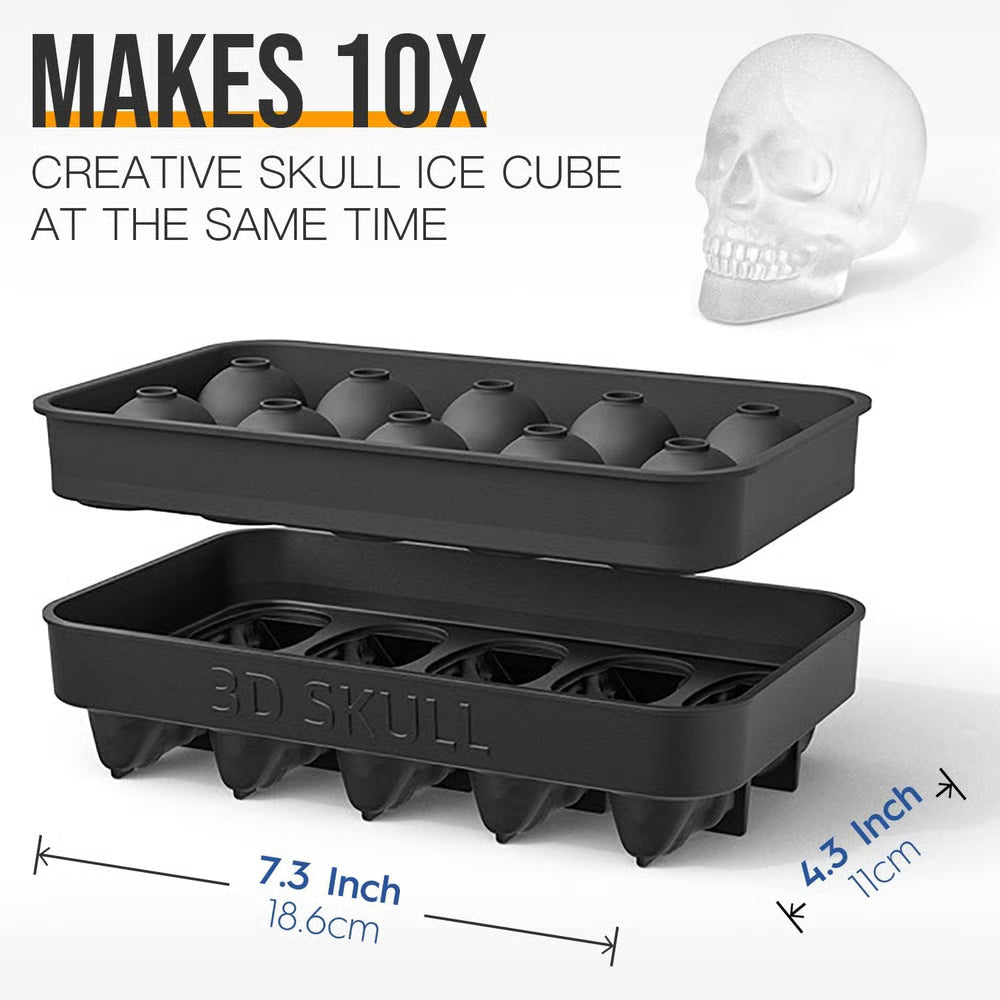 BrewBones™ – Flexible Skull Mold for Fun Creations (50% Off)