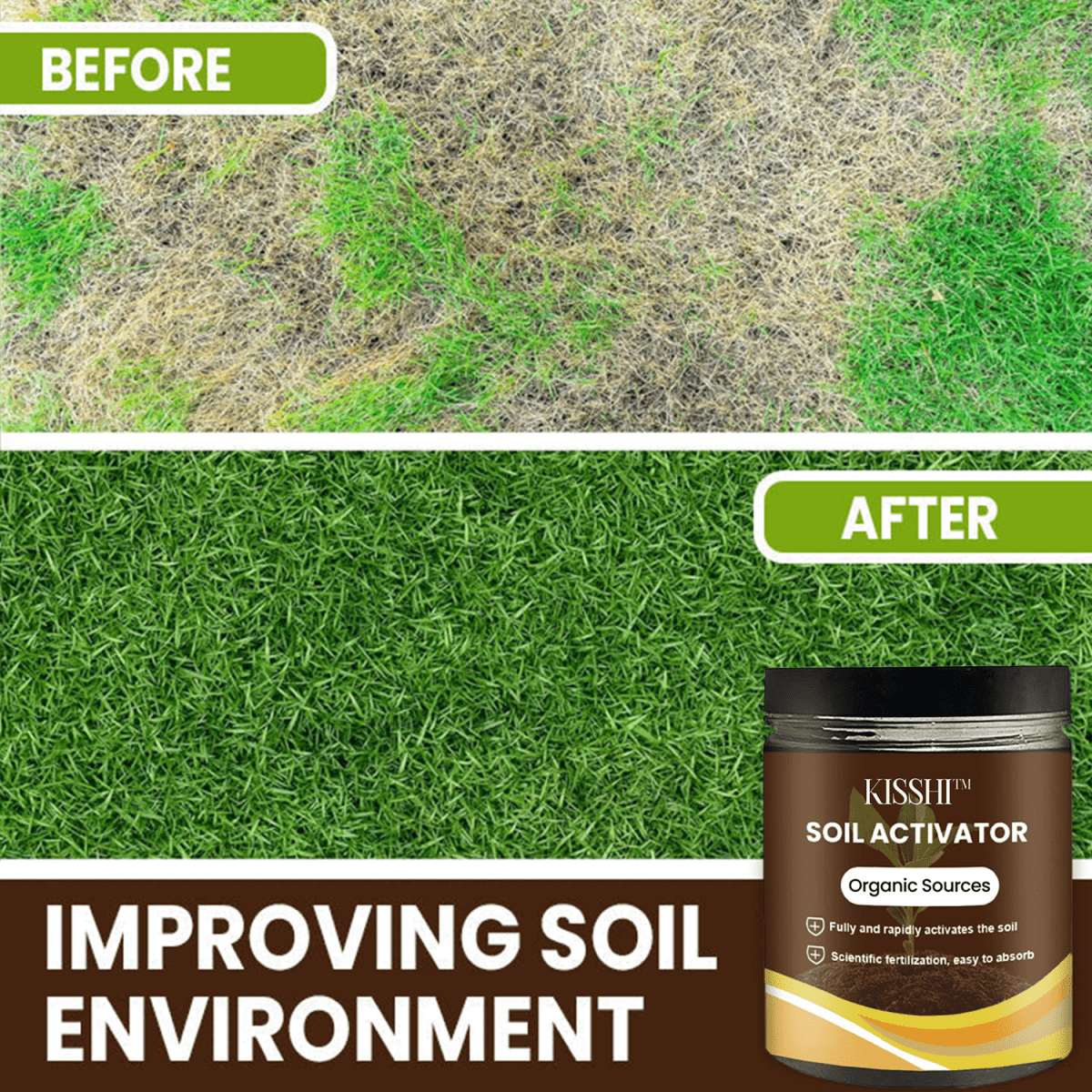 KISSHI™ - Soil Activator ACE 5 (1+1 Free) - Evesbury