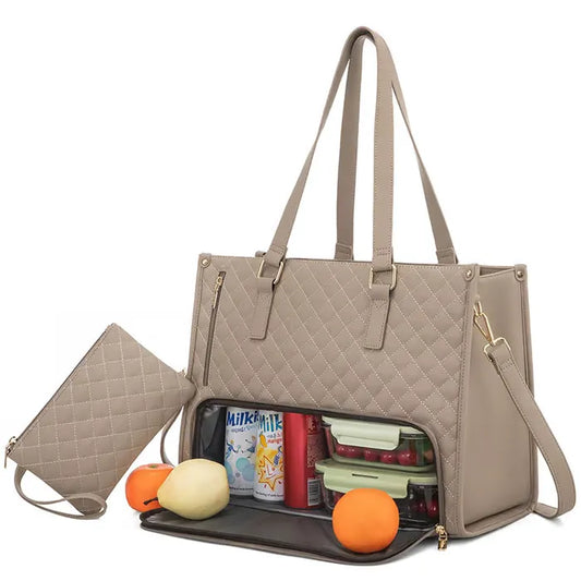 Lunavia™ - Elle - Leakproof Lunch & Laptop Tote (50% Off)