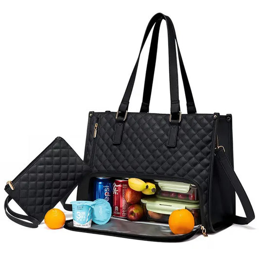 Lunavia™ - Elle - Leakproof Lunch & Laptop Tote (50% Off)