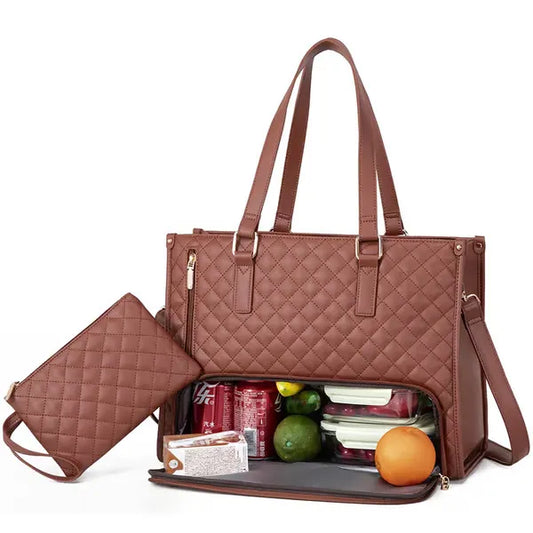Lunavia™ - Elle - Leakproof Lunch & Laptop Tote (50% Off)