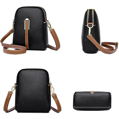 Velaya™ - Compact Pouch with Lychee Grain Detail  (60% Off)