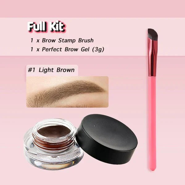 Browin™ - 4D Hair - Like Brow Stamp (1+1 Free) - Evesbury