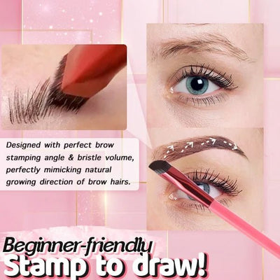 Browin™ - 4D Hair - Like Brow Stamp (1+1 Free) - Evesbury