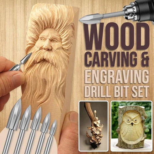 Carvilo™ - Precision Carving Drill Bit Set (50% Off)