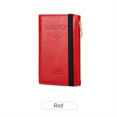 Traveluxe™ - RFID Passport Wallet for Secure Travel (50% Off) - Evesbury