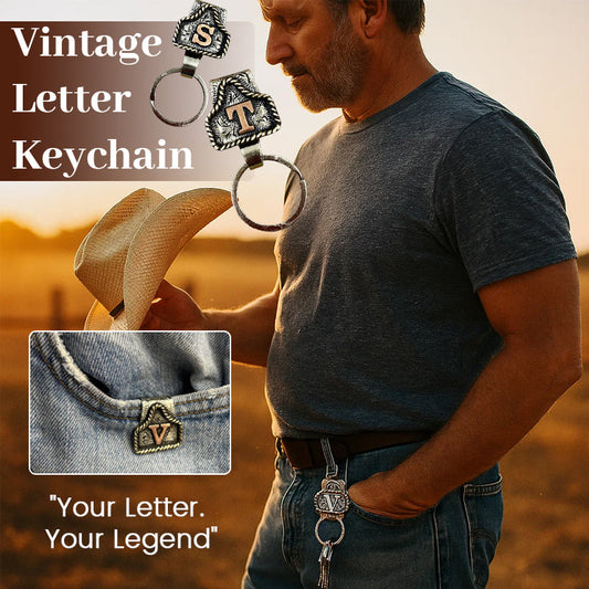 Rodeaux™ – Western Initial Key Clip (50% Off)