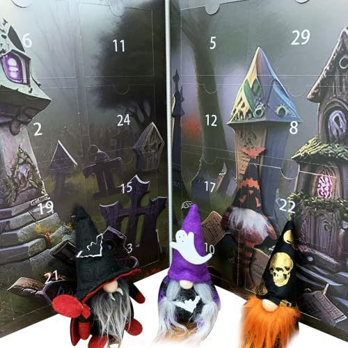 Mystickle™ – Halloween Countdown Gnome Advent Calender (50% Off)