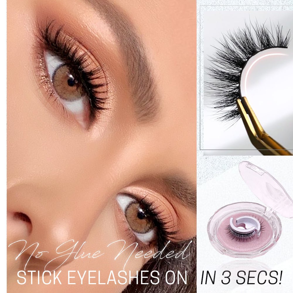 Chic Allure™ - Self - Adhesive, Reusable Waterproof Lashes (1+2 Free) - Evesbury