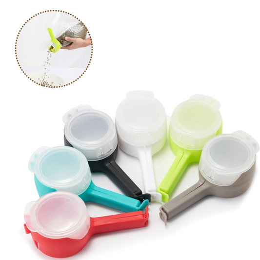 Clipora™ - Resealable Pour Spout Bag Clips (50% Off)