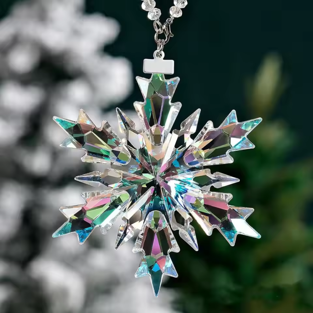 Luméra™ – Crystal Snowflake Ornament (50% Off)