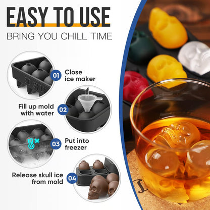 BrewBones™ – Flexible Skull Mold for Fun Creations (50% Off)