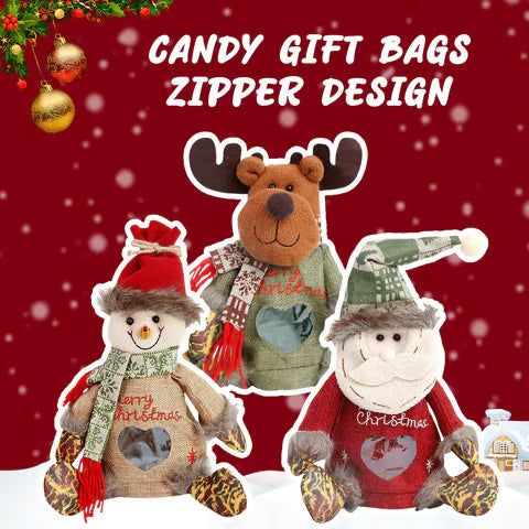 MerryTotes™ – Christmas Gift Bags with Drawstring Closure  (50% Off)