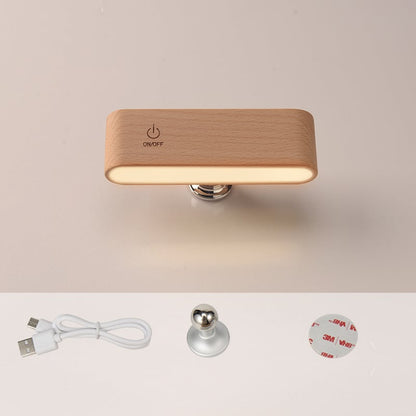 Sorinō™ – Minimalist Wood Lamp with Magnetic Charging Base (50% Off)