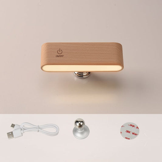 Sorinō™ – Minimalist Wood Lamp with Magnetic Charging Base (50% Off)
