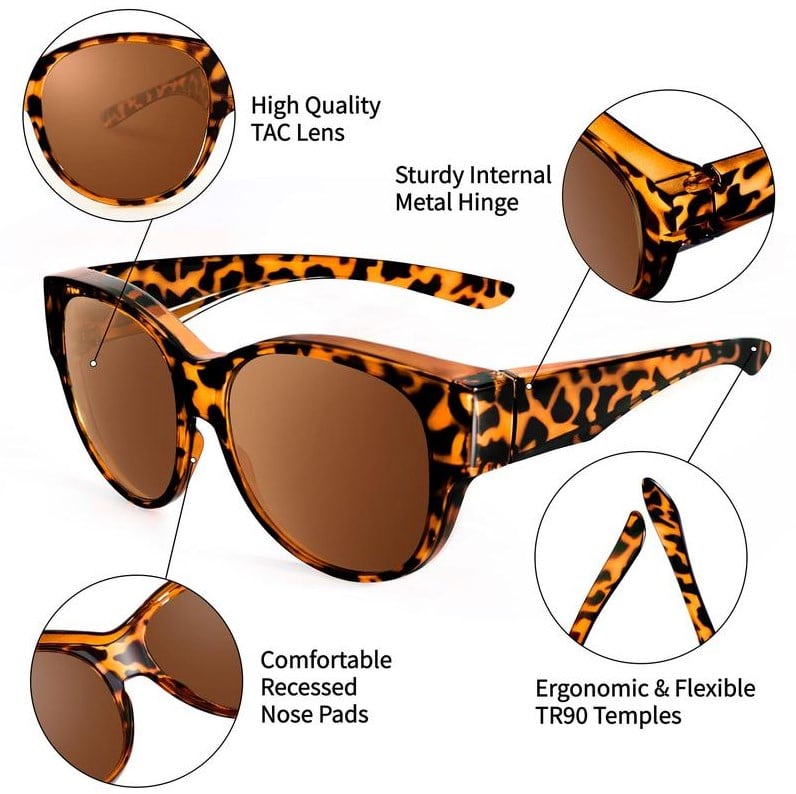 Optivue™ – Snap-On Polarized Sunglasses (1+1 Free)